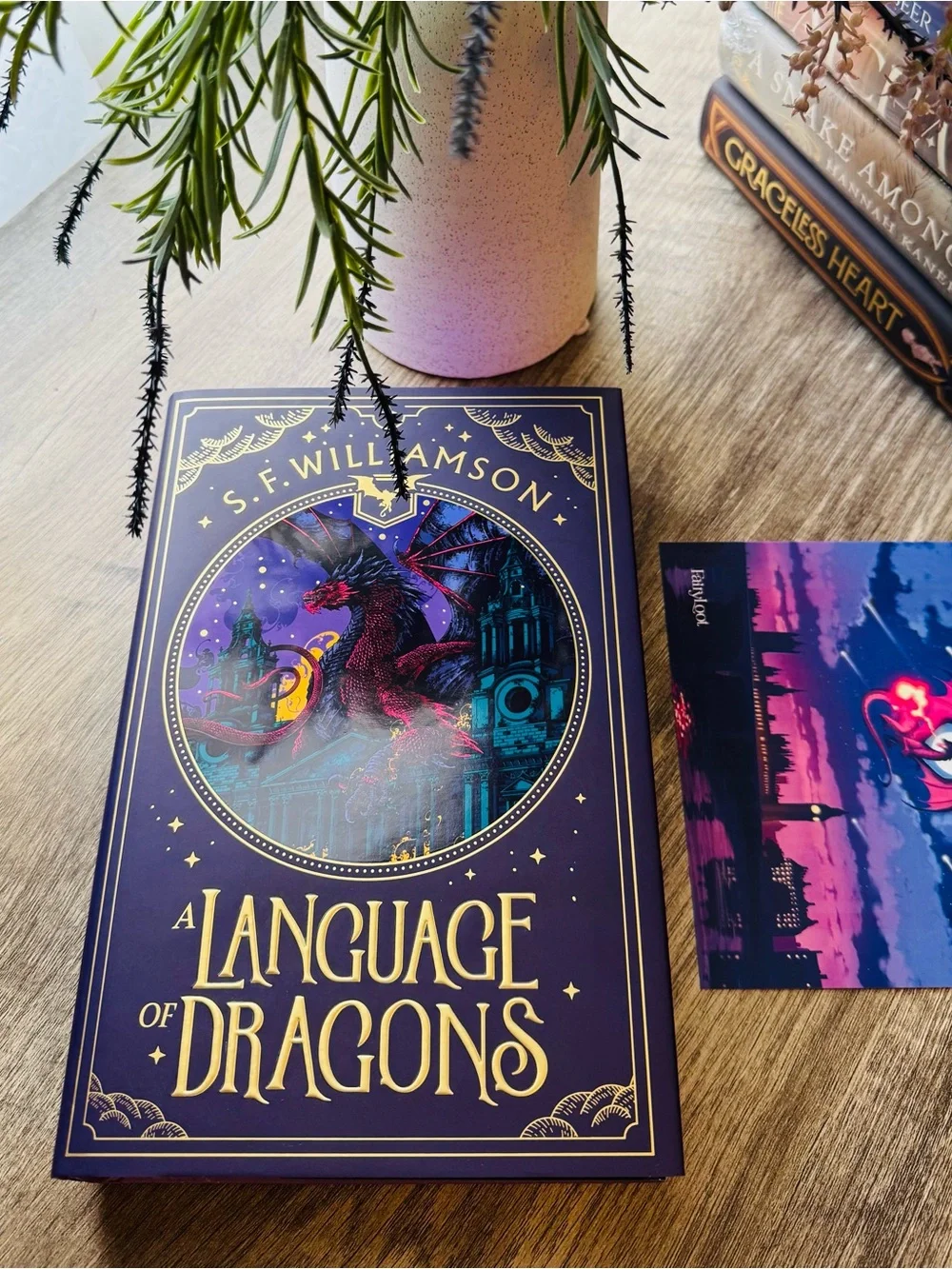 Fairyloot Exclusive Edition A Language Of Dragons by S. F. Williamson